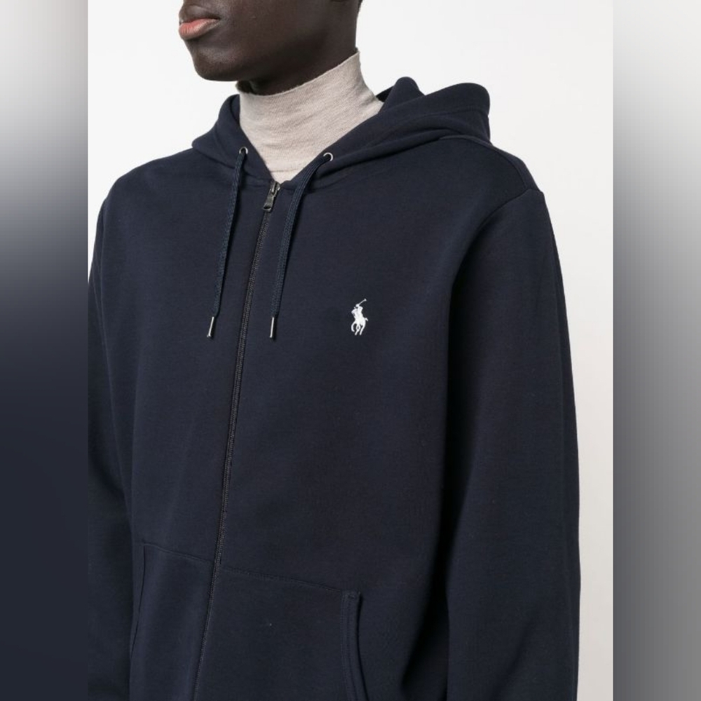 NWOT Polo Ralph Lauren [M] Navy Hoodie - Picture 5 of 5